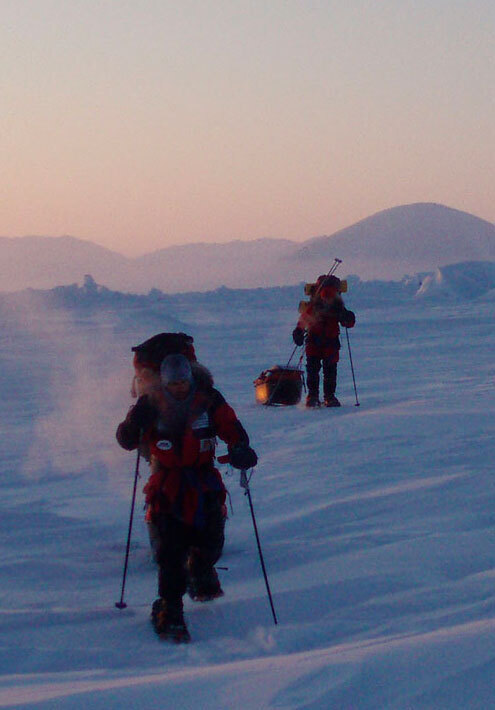 Richard Weber and Josee Auclair lead annual commercial trips to the North Pole as well as small group backcountry ski expeditions on Baffin Island, Ellesmere Island, Bylot Island and Greenland. Tessum & Nansen spend numerous summers roaming the mountains of Baffin and tundra of the high Arctic.
